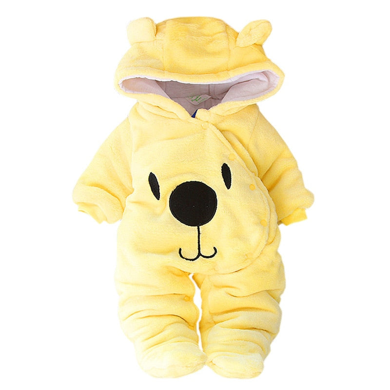 Macacão de Inverno Para Bebê - 03 a 12 meses