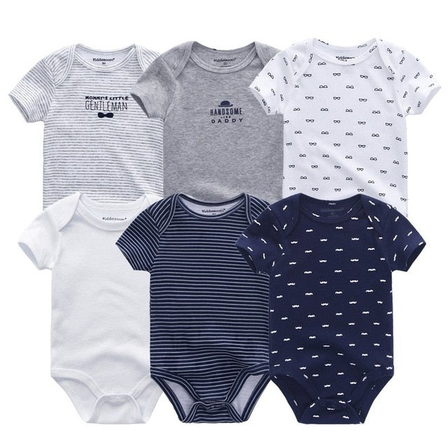 Conjunto de Bodies para Menino - 6 Unidades