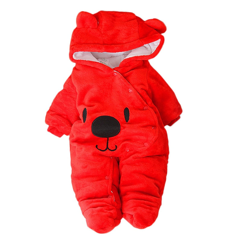 Macacão de Inverno Para Bebê - 03 a 12 meses