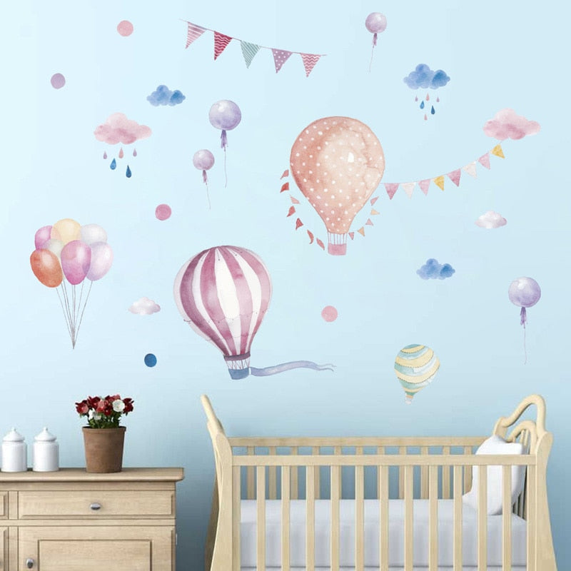 Adesivo decorativo (papel de parede) - Balões
