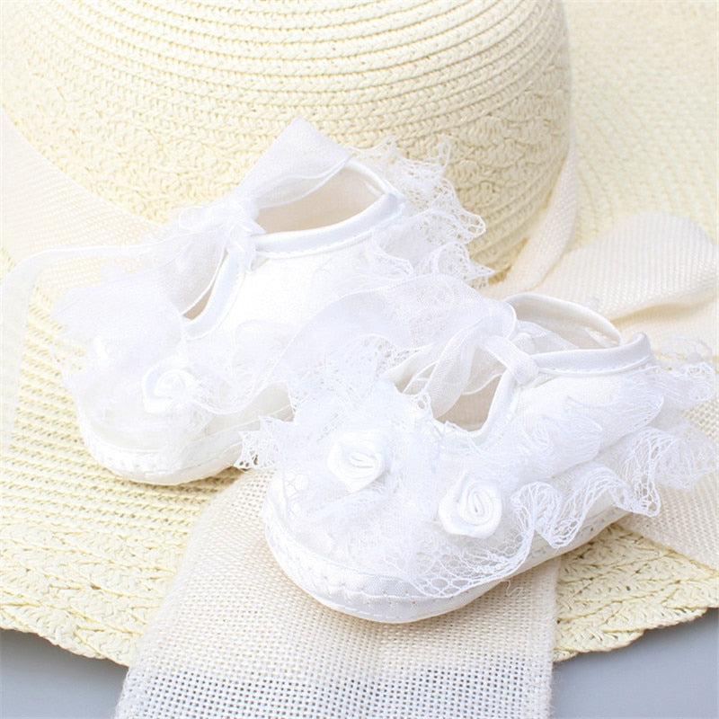 Sapatinho de Princesa para Meninas - 0 a 9 meses