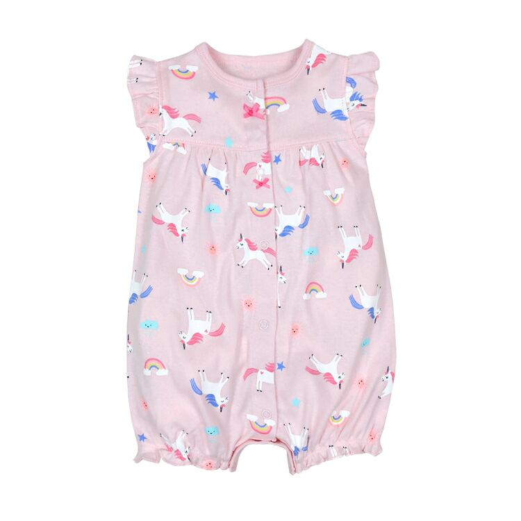 Body de Verão Para Meninas - 6 a 24 Meses