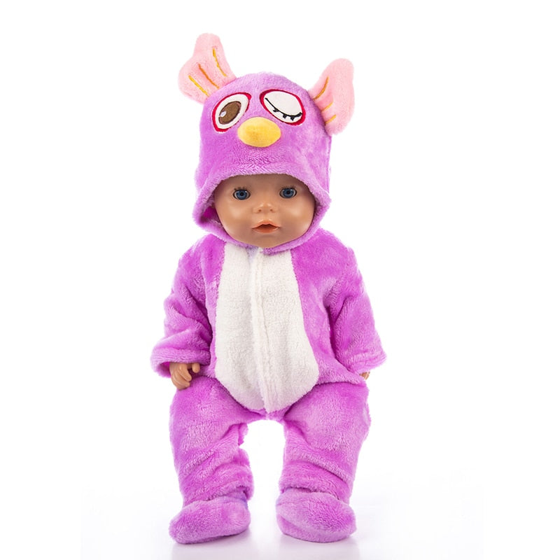 Roupa para boneca reborn - 2 peças