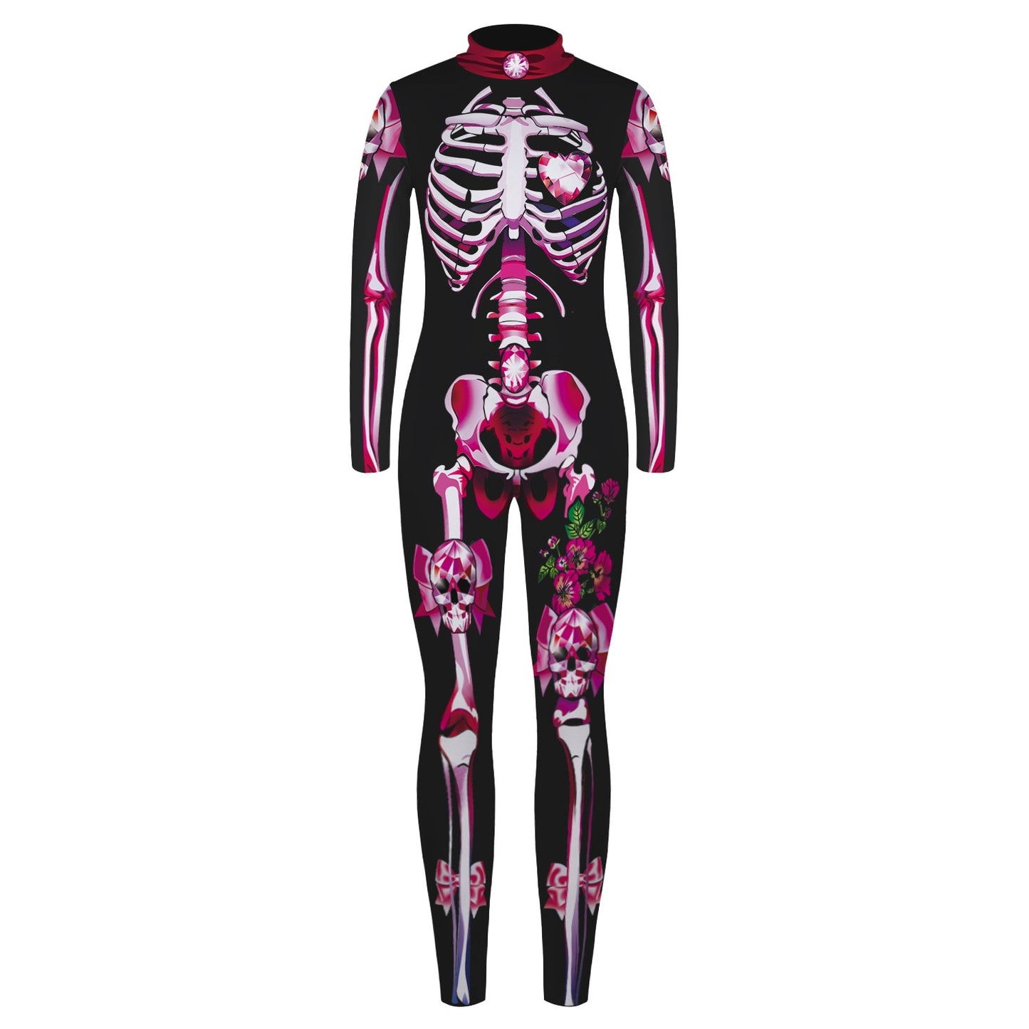 Macacão Esqueleto Halloween P ao GG