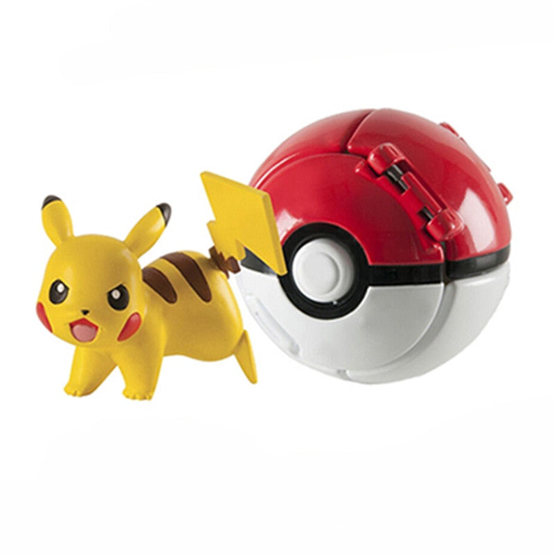Brinquedo Pokemon com pokebola