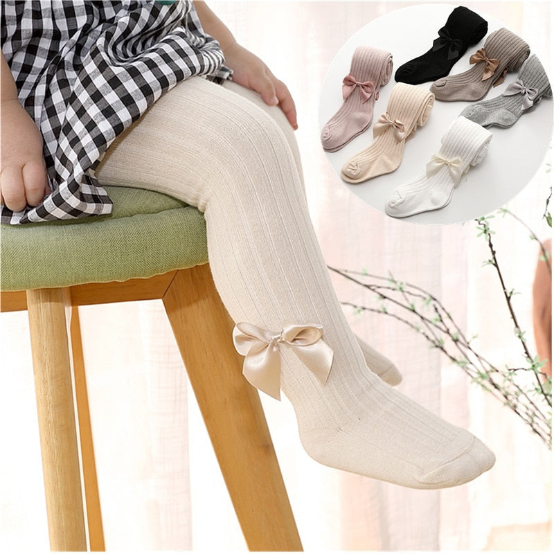 Meia-Calça De Algodão Para Meninas - 0 a 6 anos
