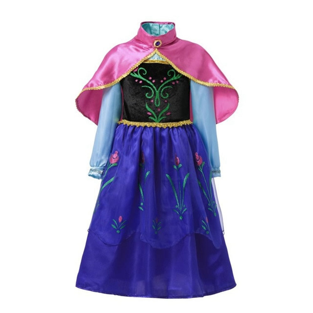 Fantasias da Anna do Filme Frozen - 2 a 10 anos