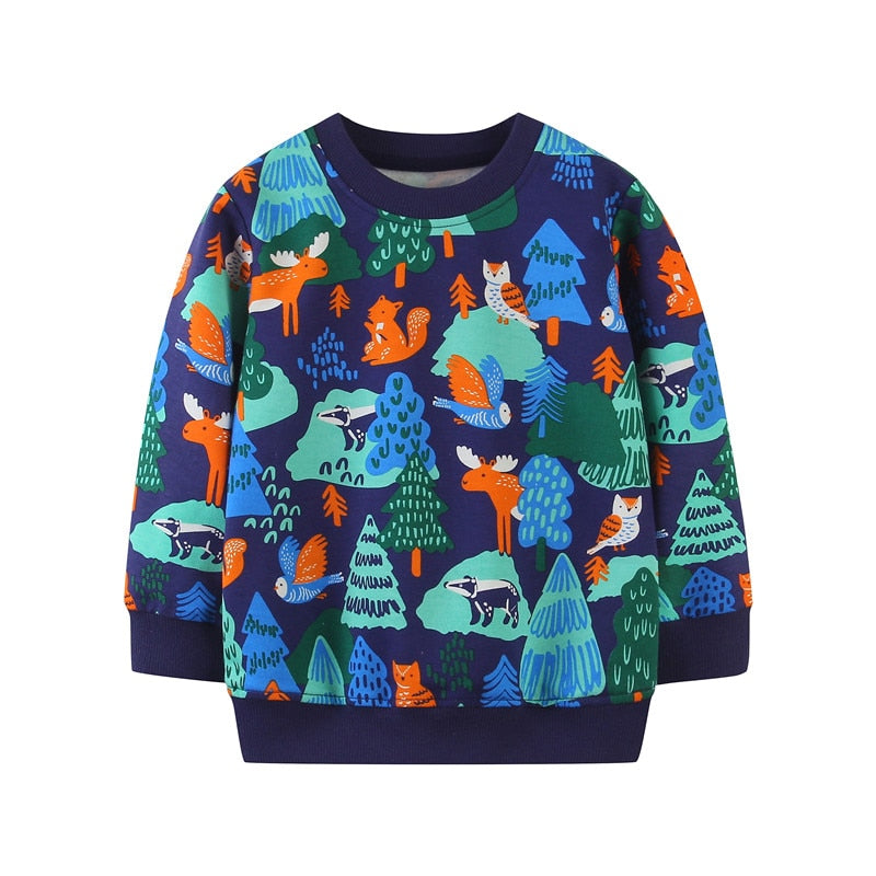 Moletom de Inverno para Crianças - 2 a 7 anos