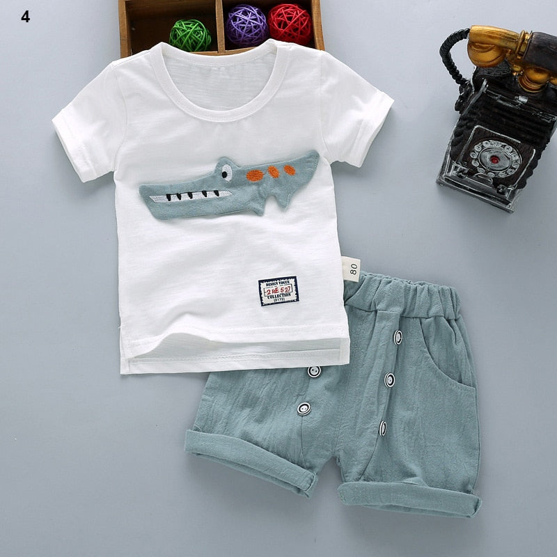 Conjunto de Animaizinhos para Meninos - 9 meses a 3 anos