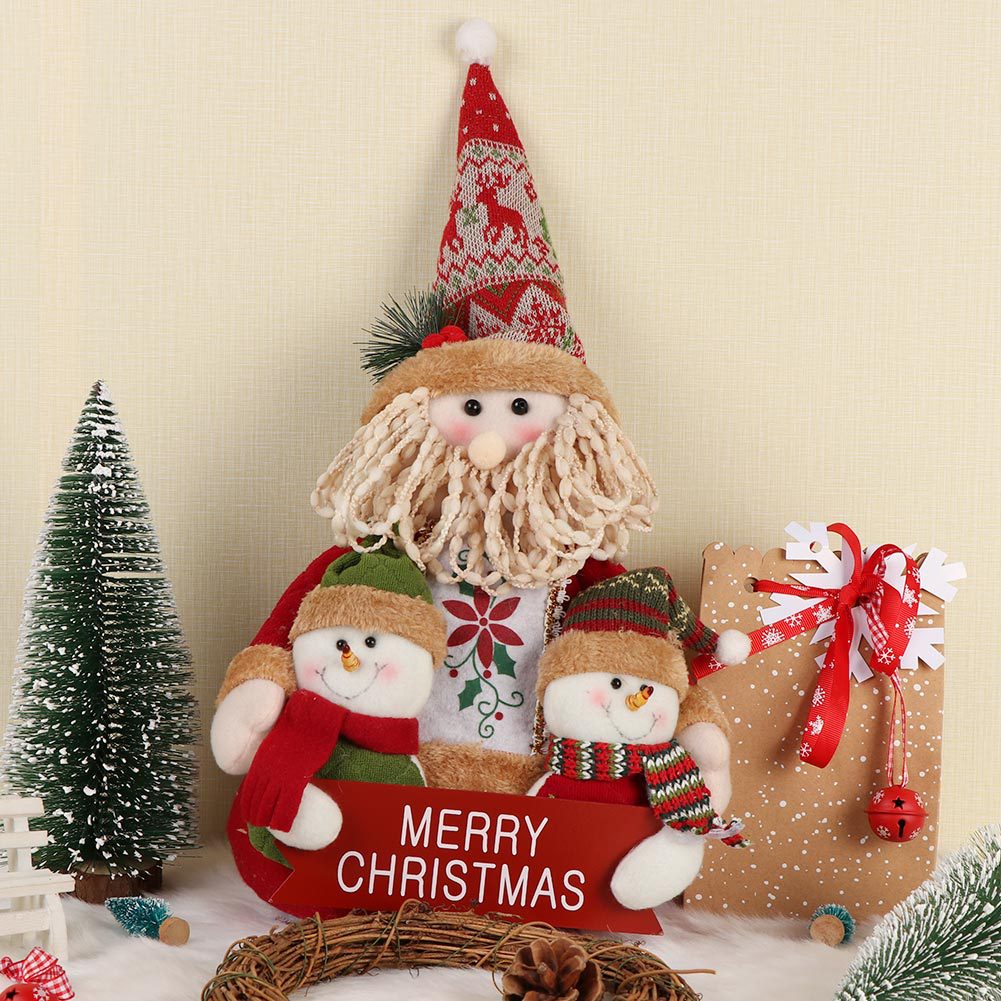 Bonecos De Natal Decoração Merry Christmas