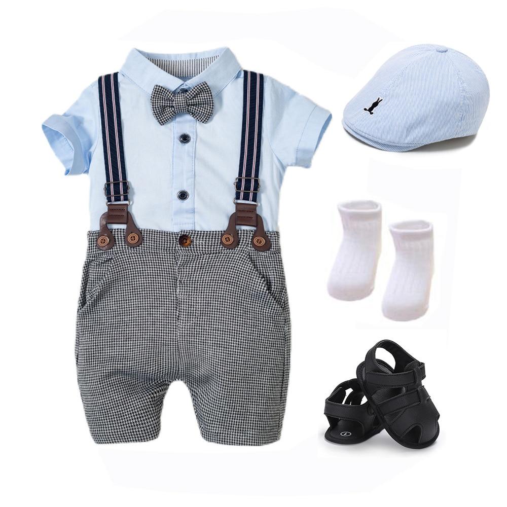 Conjunto de Roupinhas para Meninos - 5 peças (Batizado e festas)