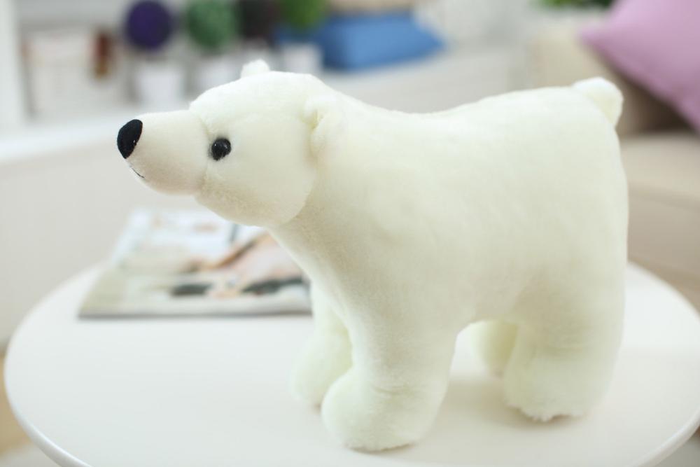 Ursinho polar de pelúcia