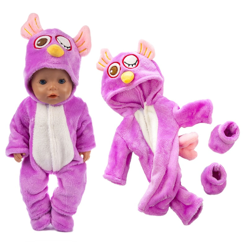 Roupa para boneca reborn - 2 peças