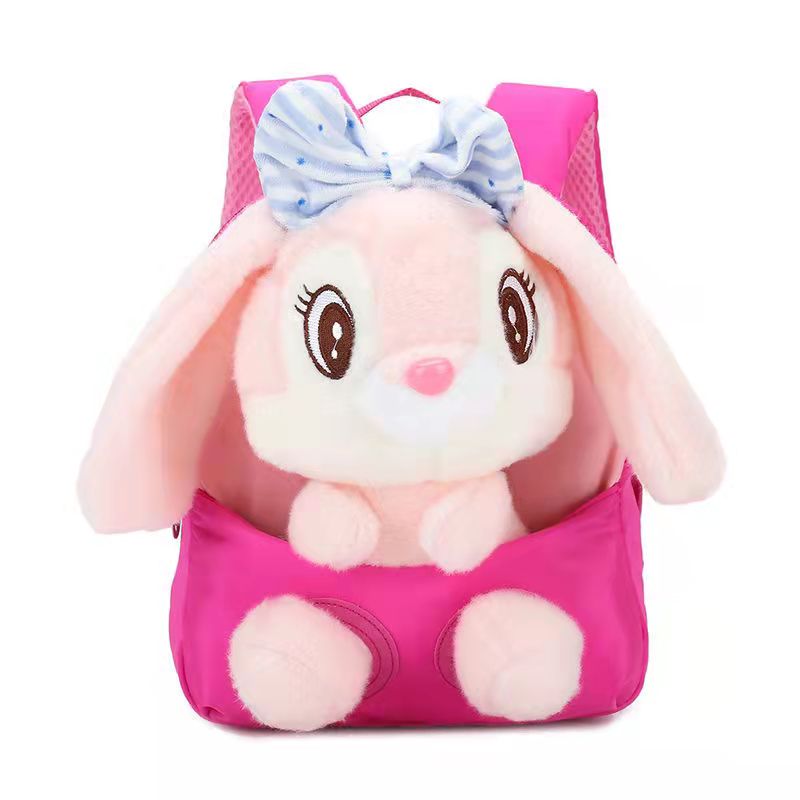 Mochila Escolar Infantil Animais de Pelúcia