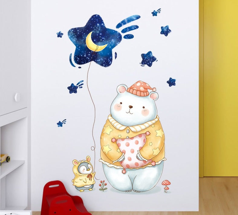 Adesivo decorativo (papel de parede) - Temas variados para meninos e meninas