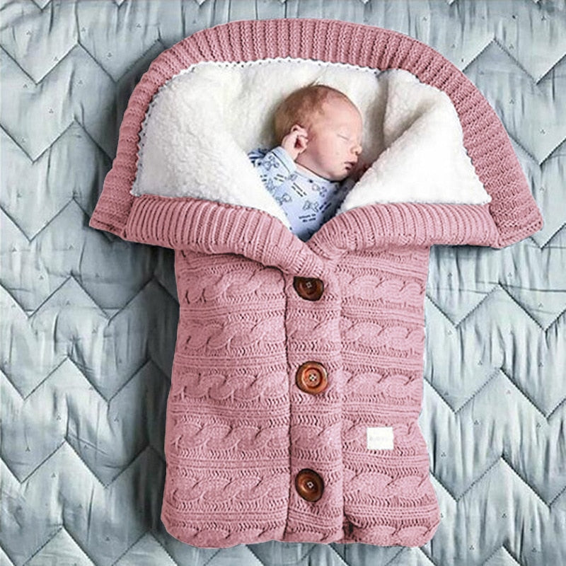 Sacos De Dormir Em Lã Para Bebês Até 6 Meses