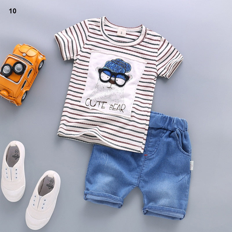 Conjunto de Animaizinhos para Meninos - 9 meses a 3 anos
