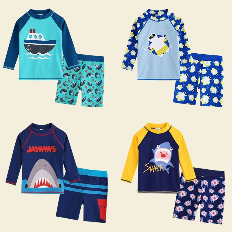 Roupa de banho para meninos - 2 peças