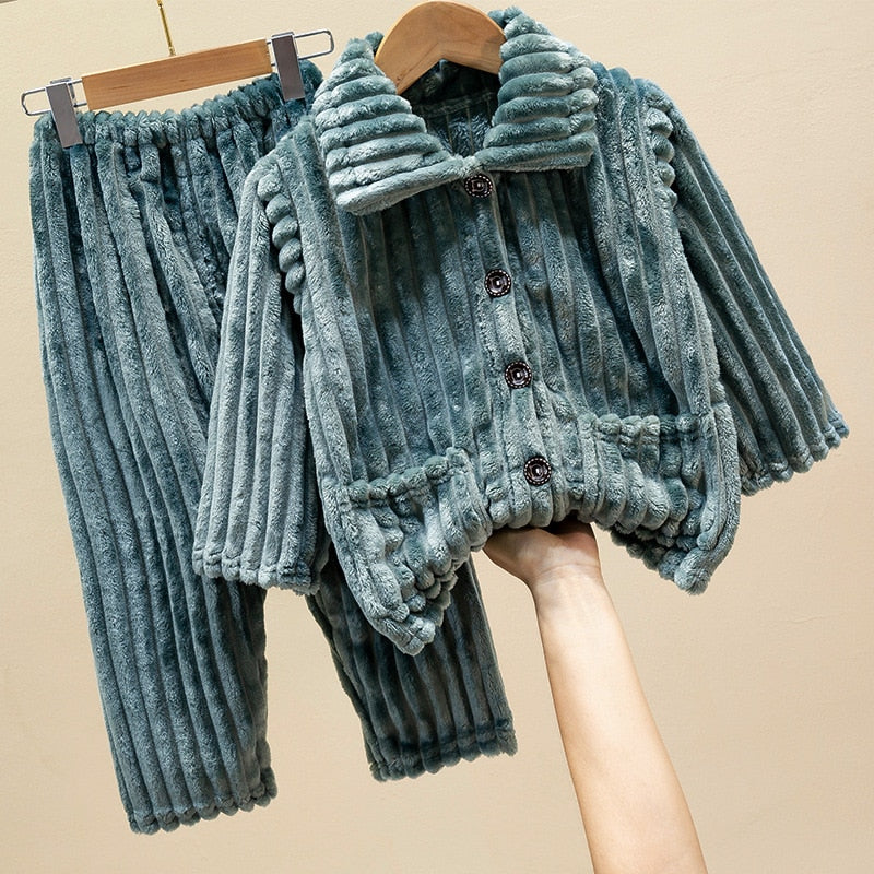 Pijama de Botão - 1 a 11 anos