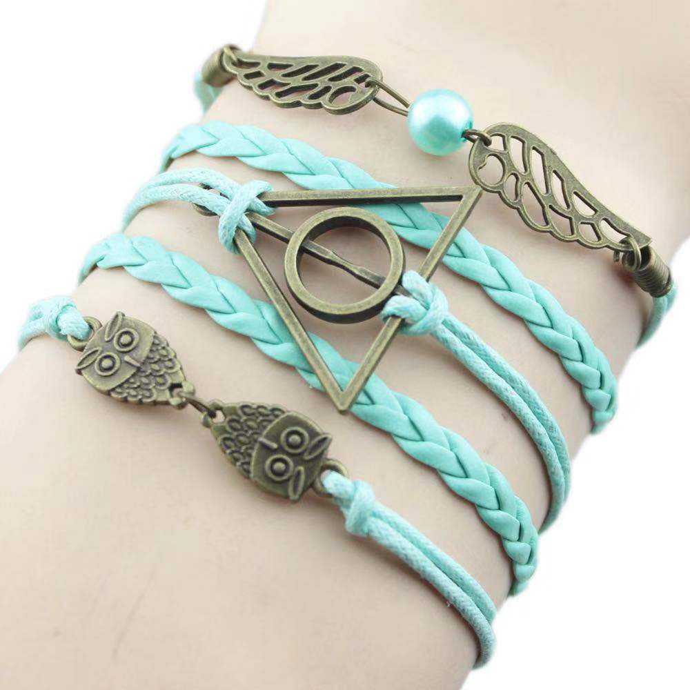 Pulseira Harry Potter "A Asa da Morte" Escola Hogwarts