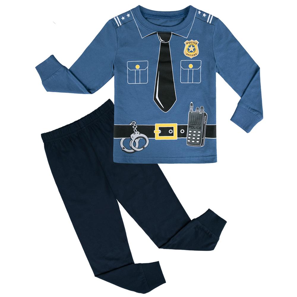 Pijama de Policial - 3 a 8 anos