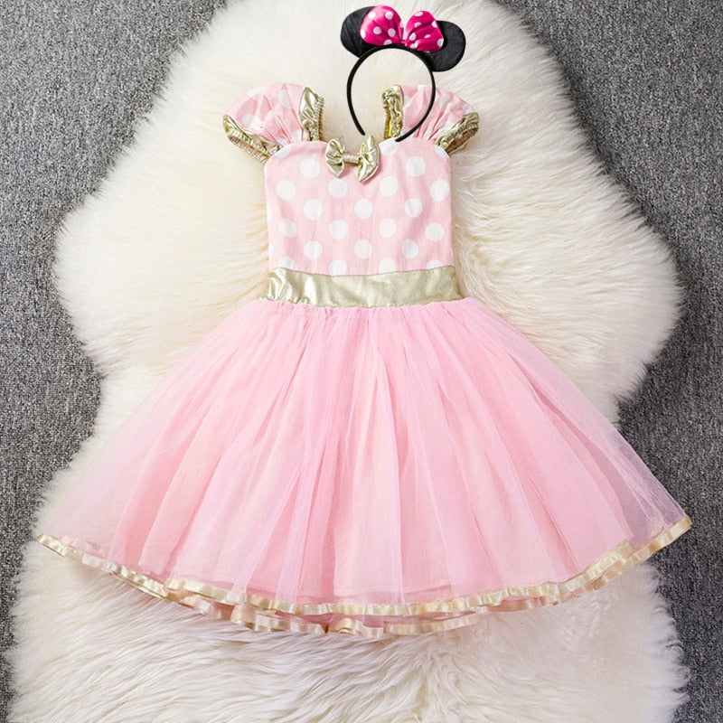 Fantasia da Minnie - 9 meses a 5 anos