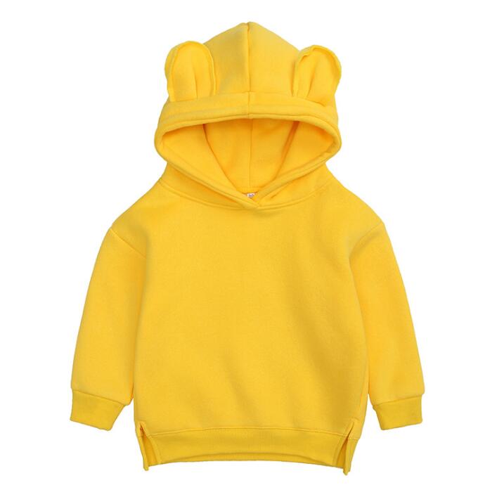 Blusa de moletom com capuz - 18 meses a 5 anos