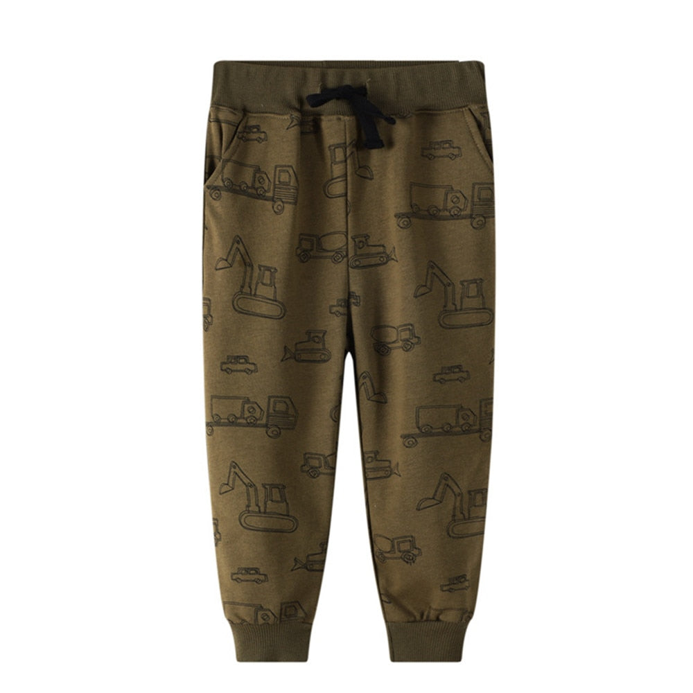 Calça de moletom estampada - 2 a 7 anos