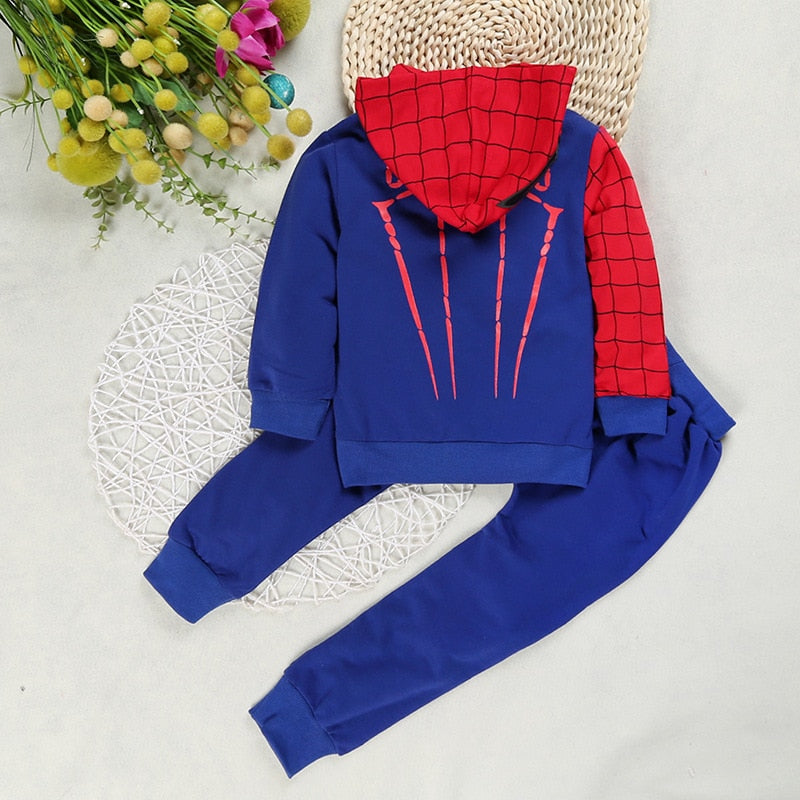 Conjunto Calça e Blusa manga longa Homem Aranha