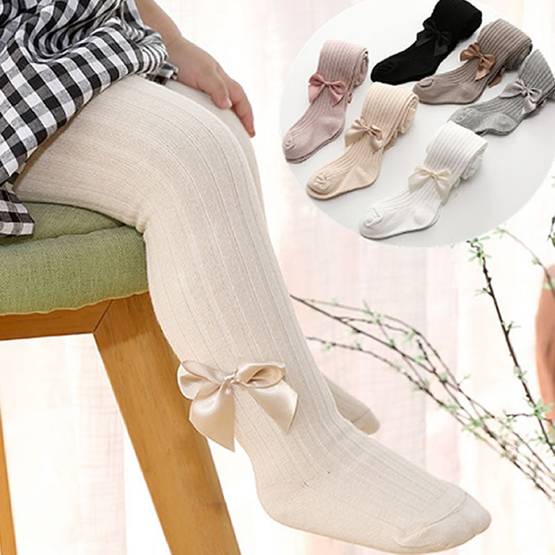 Meia-Calça De Algodão Para Meninas - 0 a 6 anos