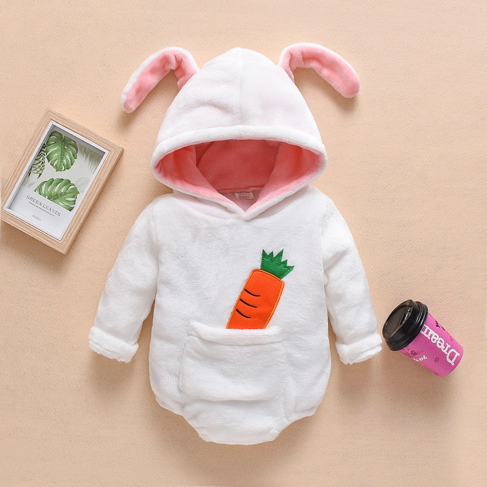 Body de inverno bichinhos manga longa - 3 a 18 meses