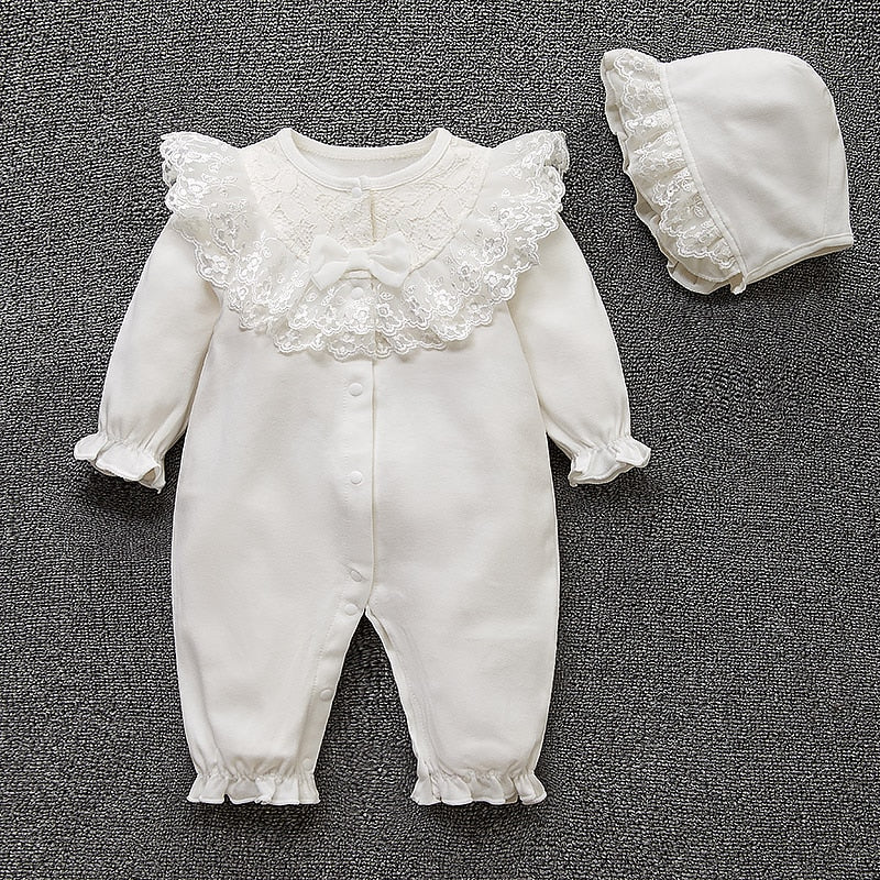 Kit Macacão e Touca 3 a 12 Meses