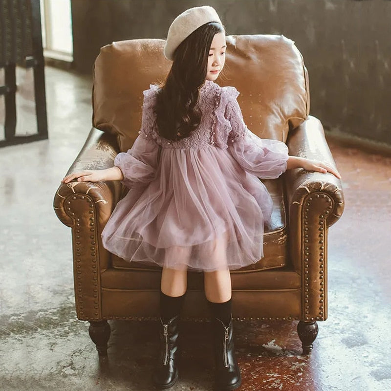 Vestido Rosa de Verão - 2 a 13 anos