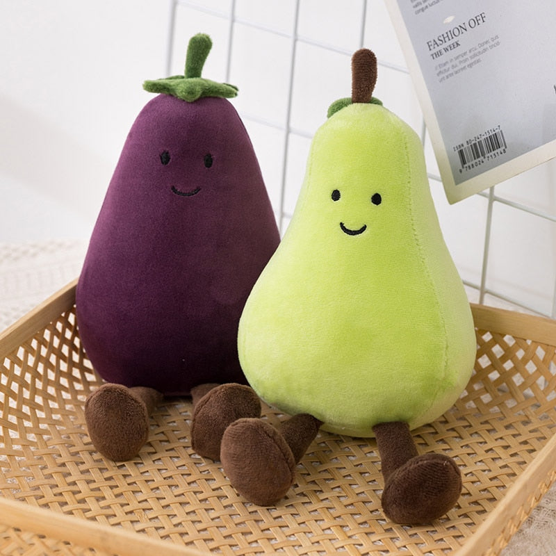 Frutas em pelúcia - 16 a 24cm