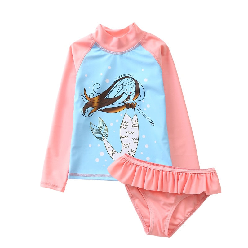 Conjunto Camisa com Proteção Solar UV + Calcinha