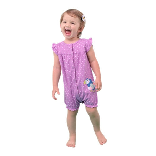 Body de Verão Para Meninas - 6 a 24 Meses