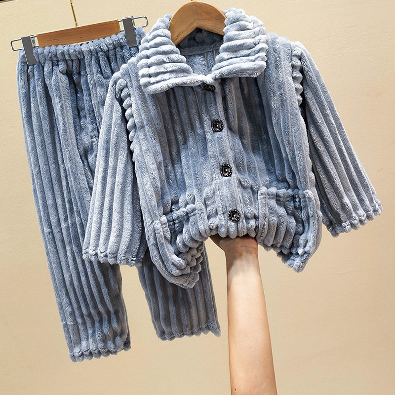 Pijama de Botão - 1 a 11 anos
