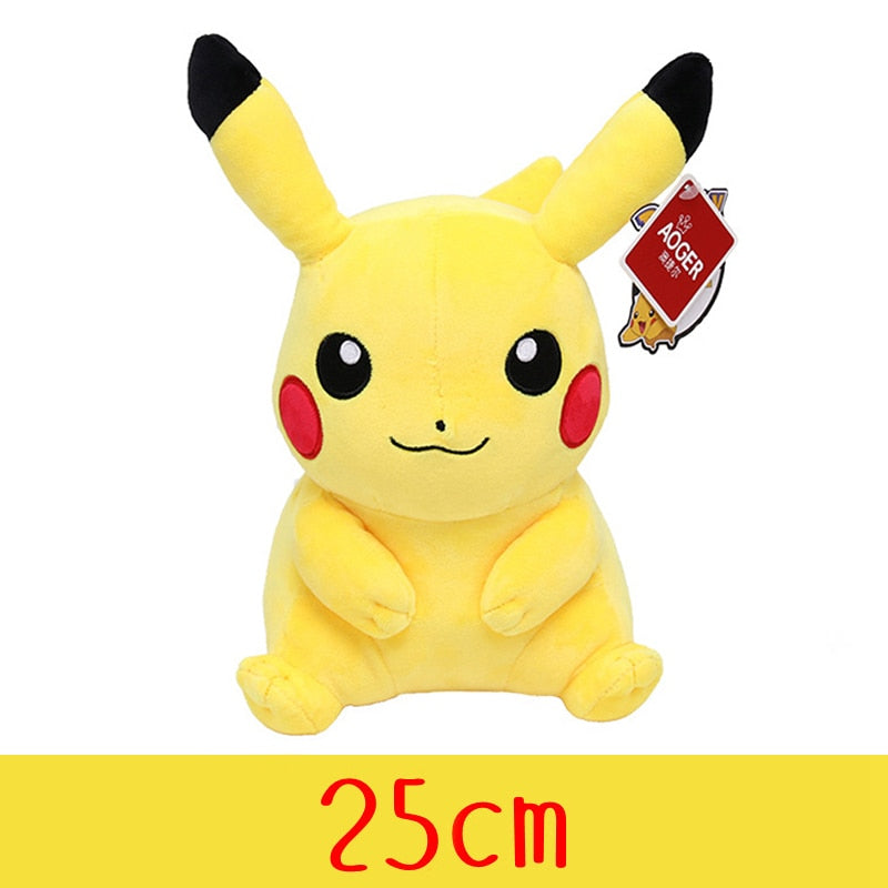 Pokemons de pelúcia 20 a 32 cm