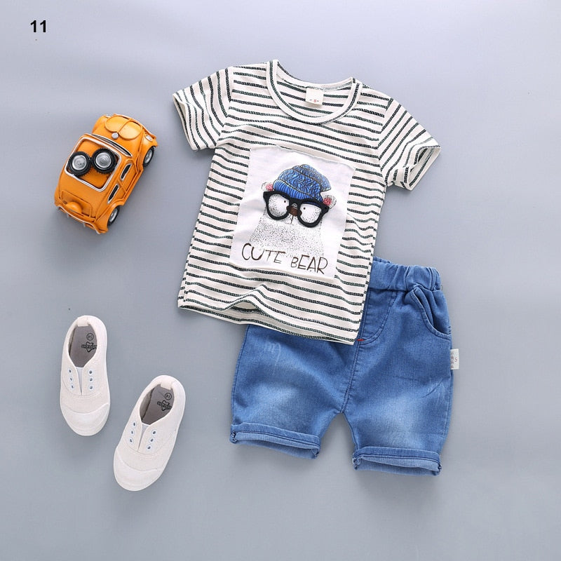 Conjunto de Animaizinhos para Meninos - 9 meses a 3 anos