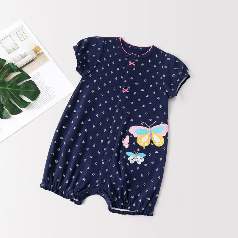 Body de Verão Para Meninas - 6 a 24 Meses