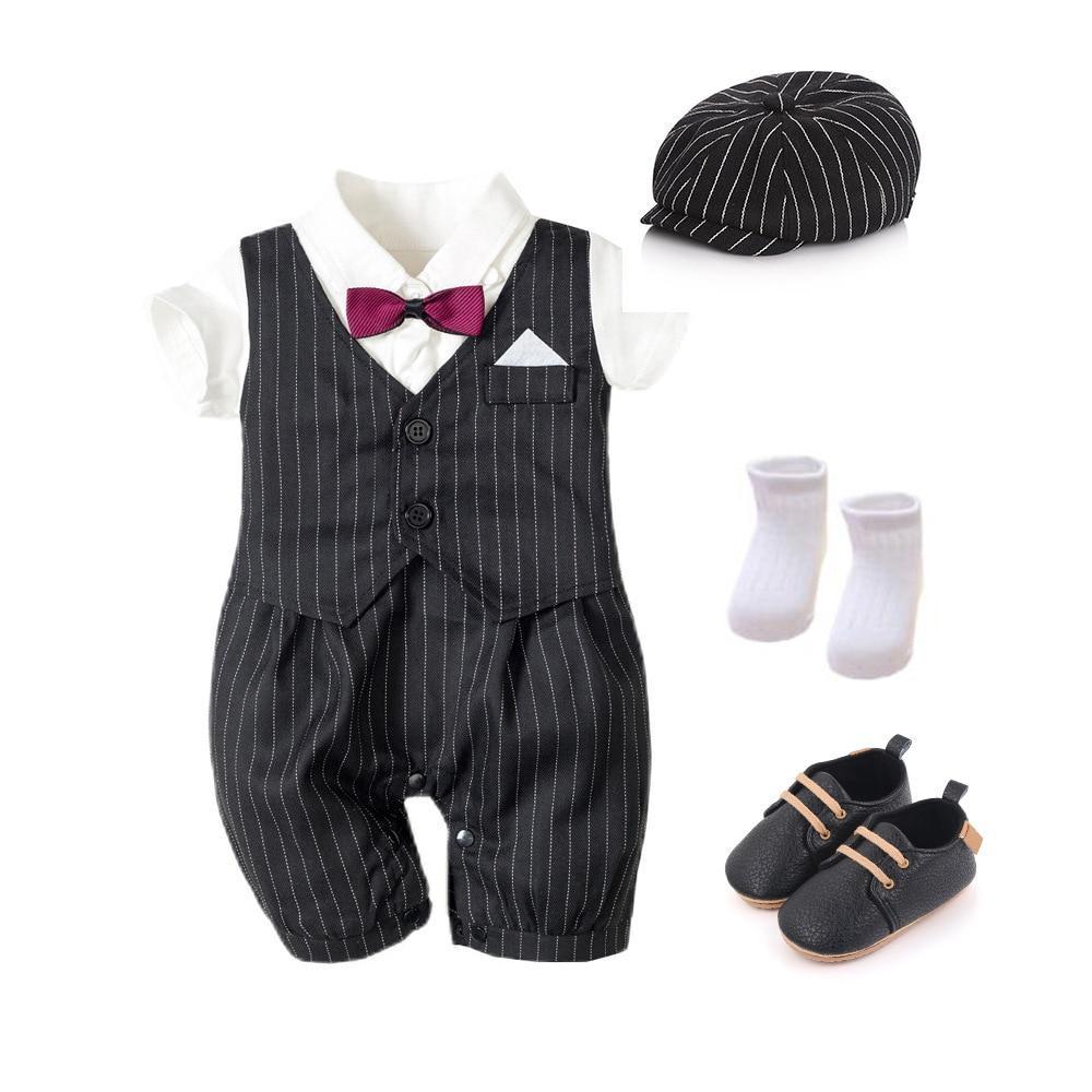 Conjunto de Roupinhas para Meninos - 5 peças (Batizado e festas)