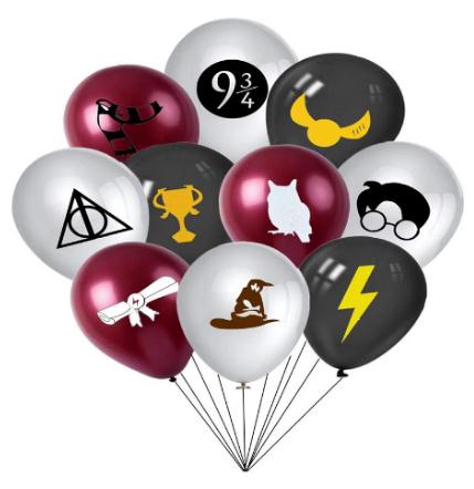 Itens de decoração de festa tema Harry Potter