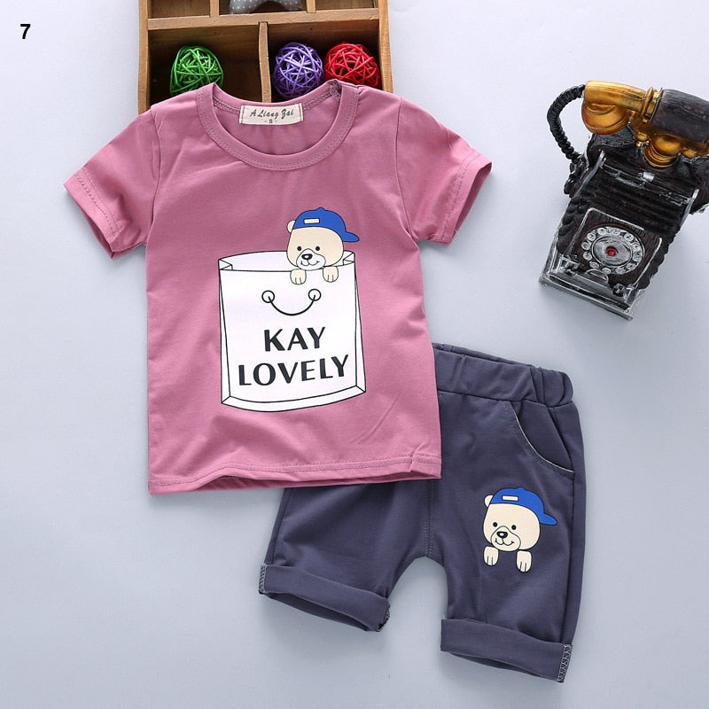 Conjunto de Animaizinhos para Meninos - 9 meses a 3 anos