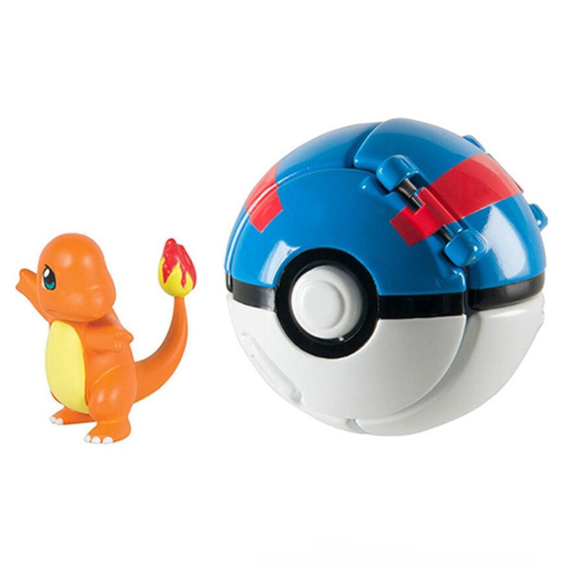 Brinquedo Pokemon com pokebola