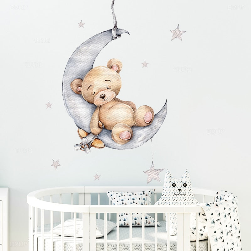 Adesivo decorativo (papel de parede) - Tema Bichinhos