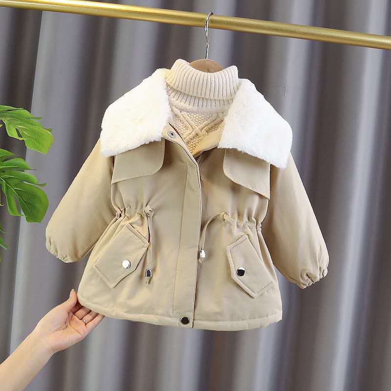 Jaqueta de Inverno Para Meninas - 2 a 7 anos