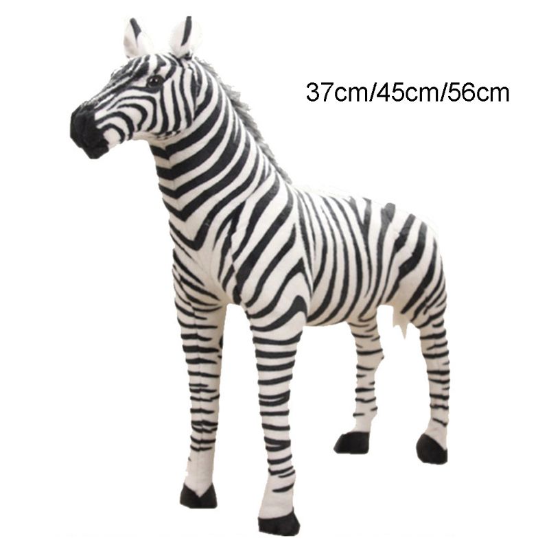Zebra de Pelúcia Decorativa