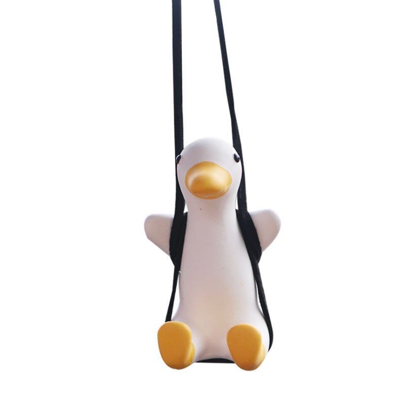 Pingente Decorativo Pato Branco