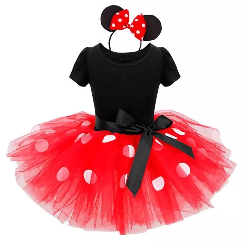 Fantasia da Minnie - 9 meses a 5 anos