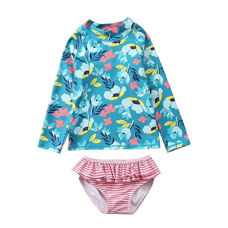 Conjunto Camisa com Proteção Solar UV + Calcinha